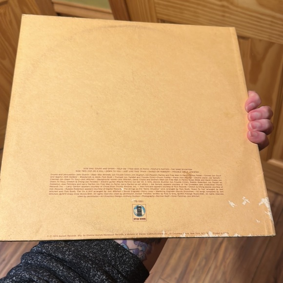 Joni Mitchell Vintage Vinyl Record, Court and Spark - Picture 3 of 6